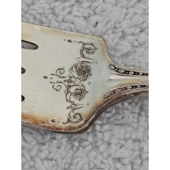 Vintage Community Plate Silver Fork Set of 3 Intricate READ - Picture 4 of 10